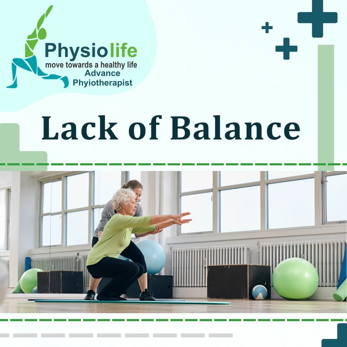Physiolife clinic – balance training